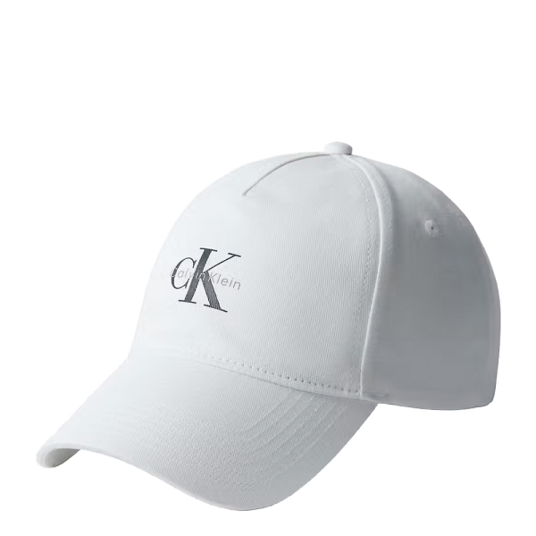 Calvin Klein CASQUETTE DE BASEBALL IMPRIME MONOLOGO - U Blanc- Ref 27 €